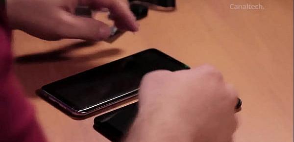  Galaxy S8 e S8  saindo da caixa peladinhos, pronto pra fuder iphones de quatro